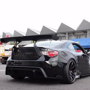 วัสดุคาร์บอนไฟเบอร์/ไฟเบอร์กลาสสีดำแบบไม่ทำสี รุ่น G สไตล์ GT 86 BRZ สปอยเลอร์หลังคาท้าย สำหรับ Subaru BRZ สำหรับ Toyota 86 GT86 - Product Image 4