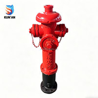 Hydrant d'incendie extérieur en fonte, type baril sec américain, pour la protection incendie, personnalisable, direct usine