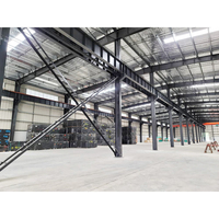 Edificio de Almacenamiento Logístico de Metal Prefabricado PTH, Taller, Almacén de Estructura de Acero de Calidad de Exportación, Certificación CE, 2 Años de Garantía
