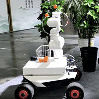 Lichtgewicht mobiele fruitplukrobot JAKA MiniCobo 1kg 580mm 6-assige Cobot binoculaire camera AGV automatische groentenoogst IP40 geclassificeerd