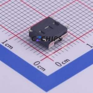 JT1161 Tactile Switch SMD,6.2x6.2mm Switch Single Pole Single Throw Round Button 1.6N Vertical Mount - Product Image 2