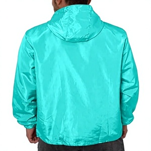 Chaquetas Cortavientos Ligeras con Capucha y Cremallera para Hombre, Venta al Por Mayor Directa de Fábrica, OEM, para Senderismo, Ciclismo, Ropa Deportiva, Otoño e Invierno - Product Image 3