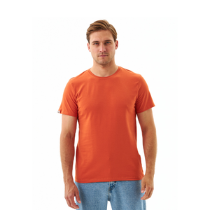 Camiseta Elástica para Hombre, 30/1, Algodón Peinado 95%, 5% Lycra, Corte Ajustado, Ropa Deportiva Suave, OEM ODM - Product Image 4