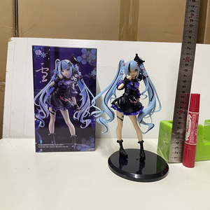 Figurine Miku Anime Hat Sune 20CM, style Gothic Lolita, Action Fairy Minror Sleeping <span class=keywords><strong>Beauty</strong></span>, Miku Winter Cherry, modèle de poupée en PVC, jouets - Product Image 2