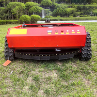 Tondeuse à gazon motorisée Tondeuse à moteur 1200W Tondeuse à gazon robotique Moteur sans balais à haute puissance pour couper rapidement l'herbe