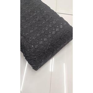 Tela de Encaje Georgette Schiffli de Diseño en Oferta, Bordado Floral, Textil Transparente y Elegante para Prendas Étnicas y Occidentales - Product Image 1