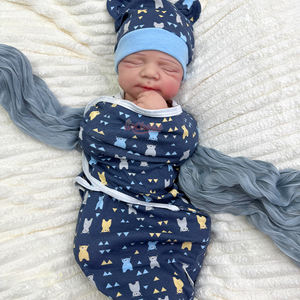 20-дюймовые полностью силиконовые куклы-реборн с ручной имплантацией волос, 3D-венами, моющиеся, реалистичные, как живые, могут пить, комфортные куклы-реборн - Product Image 4