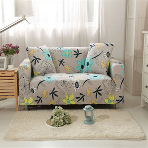 Stretch Slipcover Sectional Elastic Stretch <b>Sofa</b> <b>Cover</b> for Living Room Couch <b>Cover</b> L Shape <b>Corner</b> Armchair <b>Cover</b> R1573 - Product Image 2
