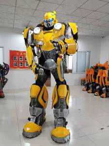 Disfraces de TV y Cine, Decoraciones para Fiestas de Navidad y Halloween, Disfraz de Robot LED Gigante de 2.7m, Disfraz de Cosplay para Adultos - Product Image 4