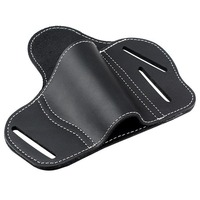 Étui de ceinture pour arme à feu en cuir de vachette véritable OWB à 3 emplacements, pour un port dissimulé et un accès rapide, idéal pour la chasse en plein air et les applications tactiques CN GUA