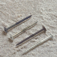 Vis à bois de haute qualité, métrique M6, tête ovale, placage zinc, entraînement Torx, 3,5x50, pour panneaux de bois aggloméré, acier inoxydable, classe 4.8