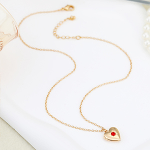 FY Mode <span class=keywords><strong>BFF</strong></span> Mère Filles Cadeau D'anniversaire Bijoux Colliers Personnalisé Photo Image Médaillon Pierre De Naissance Pendentif Collier - Product Image 4