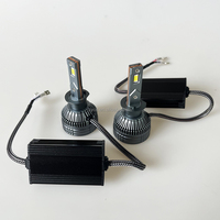 G90 H1 100W 18000LM LED Chip Ampoule de moto CSP 6000K Température de couleur Aluminium Kit de conversion de phare antibrouillard de voiture 12V