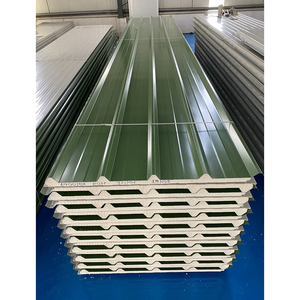 แผงแซนวิชทำจาก PU <span class=keywords><strong>ผนัง</strong></span><span class=keywords><strong>กั้น</strong></span>ในบ้านน้ำหนักเบากันไฟ - Product Image 5