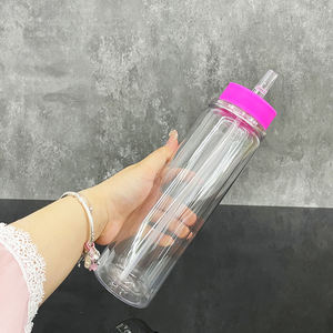 Pre Drilled 10oz Water <strong>Bottle</strong> With Hole and Plug Stopper Double Walled Cold Cup Blank Custom <strong>Childrens</strong> Water <strong>Bottle</strong> - Product Image 5