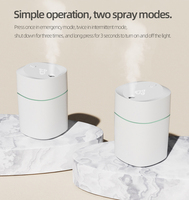 Mini humidificateur d'air portable usb 220ml, diffuseur H2O, purificateur d'air, refroidisseur d'air, diffuseur de brume, humidificateurs
