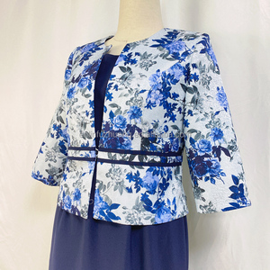 Traje de Oficina para Mujer, Talla Grande, Color Azul Cielo, Marca Turkey Wear - Product Image 4