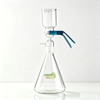 Appareil de filtration sous vide en verre 1000ml 2000ml pour phases mobiles HPLC et solvants, Filtres de laboratoire