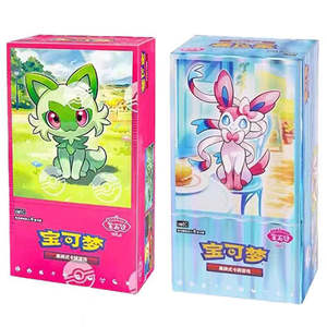 YZ Authentique Original Chinois Pokémoned Gem Pack Vol 2 Eevee <span class=keywords><strong>Booster</strong></span> Box scellé Pokémoned Jeu de cartes à collectionner Gem Pack case Vendu Neuf - Product Image 2