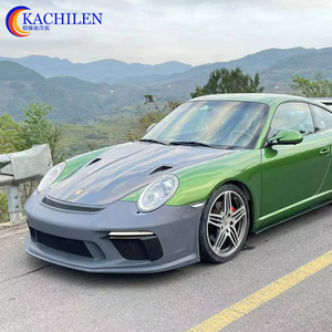 Kit carrozzeria paraurti anteriore in plastica stile 991.2 GT3 per Porsche <span class=keywords><strong>911</strong></span> <span class=keywords><strong>997</strong></span> dal 2005 al 2012 - Product Image 2