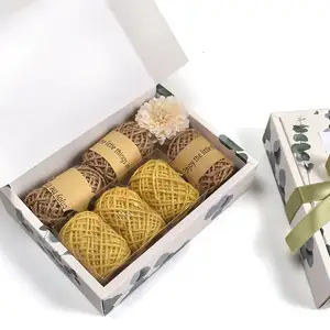 Бумажная коробка для упаковки шоколада с принтом на заказ, Новое поступление, Подарочная Коробка для мыла, для торта, шерсть, перерабатываемая Baiyue0080 FJBAIYUE