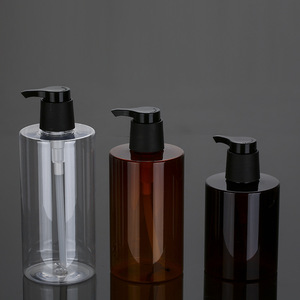 <strong>Empty</strong> 300ml 400ml 500ml Matt Nude Grey Brown Hand Wash Hand Lotion <strong>Bottles</strong> <strong>Shampoo</strong> Conditioner <strong>Bottle</strong> with Pump - Product Image 4