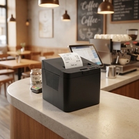 Imprimante thermique de reçus POS CSN-58II 58 mm, imprimante USB pour tiroir-caisse, imprimante Bluetooth pour la facturation dans les restaurants et le commerce de détail