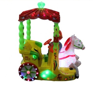 เครื่องเล่นเกมสำหรับเด็กเครื่องหยอดเหรียญขี่ม้าหลวง - Product Image 2