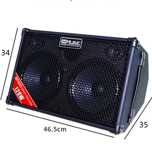 Cool Music BP60D 120W Portable Outdoor Guitar <span class=keywords><strong>Saxophone</strong></span> & Piano Sound Speaker pour Live Street Performances Rechargeable - Product Image 6