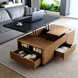 Mecanismo de elevación para mesa de centro, de acero negro, par mejorado para muebles multifuncionales - Product Image 4