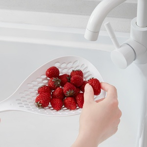 Cuillère passoire multi-usages en maille pour cuisine domestique, idéale pour égoutter l'huile, frire, égoutter et ramasser les boulettes - Product Image 5