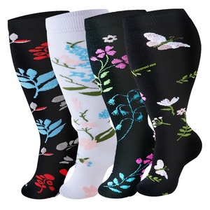 Medias para correr 15-20 20-30mmhg Hombres Mujeres Calcetines deportivos Maratón Ciclismo Fútbol Venas varicosas Calcetín Calcetines <span class=keywords><strong>de</strong></span> compresión - Product Image 3