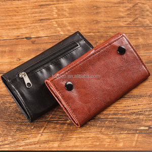 Vintage Style Leather Hand-rolled Pouch Tobacco Bag <strong>Smoking</strong> Pipe Bag Portable Storage Bag Tobacco Pipe Pouch Accesstory - Product Image 1