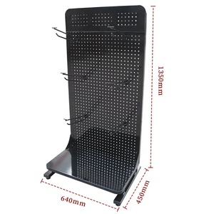 Custom Metal Pegboard <strong>Display</strong> Quartz Stone Tile <strong>Display</strong> <strong>Stand</strong> Mosaic Sample Tile <strong>Display</strong> Rack <strong>for</strong> Showroom - Product Image 4