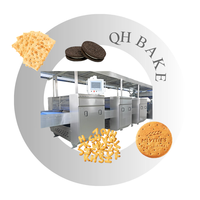 Machine à fabriquer des biscuits mous et durs à petite échelle 100 kg/h, ligne complète de production de biscuits