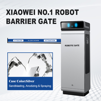 Barrière de stationnement robotisée Xiaowei JWS-D08 n°1, moteur CC sans balais 200W, vitesse réglable 1,2-6s, pour bras droits et bras à barrière.
