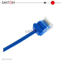 Kabel Jaringan UTP yang Dapat Disesuaikan Rj45 Cat6 Kabel LAN Patch Cord untuk Komunikasi Telekomunikasi