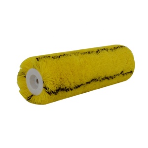 Con Lăn Sơn Dễ Dàng, Con Lăn Sơn Lớn, Bàn Chải Con Lăn Sơn Màu Vàng Acrylic Với Sọc Đen S39511 - Product Image 2
