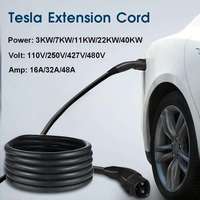 Câble de recharge pour véhicules électriques, norme GBT, 5 m, TPU, IP55, toutes saisons, neuf, pour flotte et usage domestique, recharge de niveau 2 aux États-Unis et au Canada