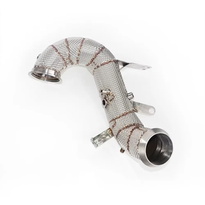 Downpipe ad Alto Flusso in Acciaio Inox per Mercedes-Benz A45 CLA45 <span class=keywords><strong>S</strong></span> AMG 2.0T 2020-2023 <span class=keywords><strong>Performance</strong></span> - Product Image 3