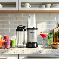 Blender Série 600 en graphite - Extracteur puissant de 20 000 tr/min pour mélanger les fruits congelés, les noix et la glace, idéal pour les smoothies