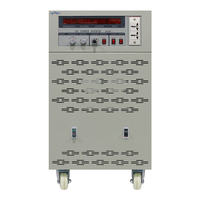 Alimentation à puissance variable 60 kVA haute tension 380 V CA/CC monophasée 50/60 Hz, redresseur à 80 % d'efficacité, CE ROHS pour applications aquatiques