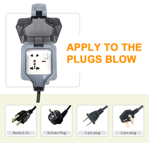Разрядник 3,5 кВт, универсальное зарядное устройство EV Type 2 V2L с штекером Shuko Nema 5-15 для BYD для автомобилей BMW ID4 OEM EV зарядка автомобиля Char - Product Image 5