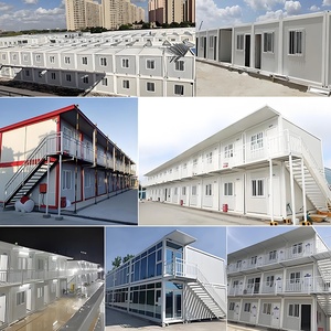 ขายดี บ้านสำเร็จรูปแบบตู้คอนเทนเนอร์เหล็กทรงตัว Z ขนาด 20 ฟุต สำหรับขนส่งทางทะเล สามารถถอดประกอบได้ มีตัวเลือกตกแต่งภายในแบบไม้ พร้อมครัว - Product Image 2