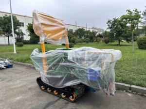 Оптовая продажа, гусеничный самосвал, бензиновый гусеничный самосвал, подходит для сада, дома, стандартный мини-самосвал 500 кг, сертификация EPA - Product Image 4