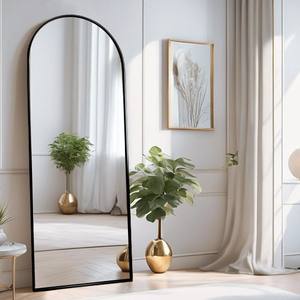 Specchio da pavimento a corpo intero di lusso leggero specchio da camera tridimensionale da parete per dormitorio delle ragazze - Product Image 1