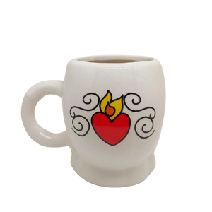 Commercio all'ingrosso a forma di scheletro di Halloween in ceramica porcellana tazza da caffè per decorazione del partito a microonde lavastoviglie sicuro Logo personalizzato - Product Image 4