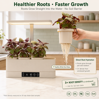 Système de culture intelligent d'intérieur à hauteur réglable, 24W, pour la culture dans le sol et les supports en fibres de coco