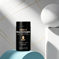 Récipient en verre transparent de 200 ml avec bouchon ABS, idéal pour les gélules, comprimés et produits nutritionnels pour hommes