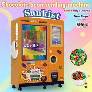 Máquina Expendedora Comercial de Dulces <span class=keywords><strong>Sunkist</strong></span> con Pantalla Táctil Grande, Pago con Tarjeta QR y Monedas, Múltiples Silos, Gran Variedad de Colores de Chocolates - Product Image 5